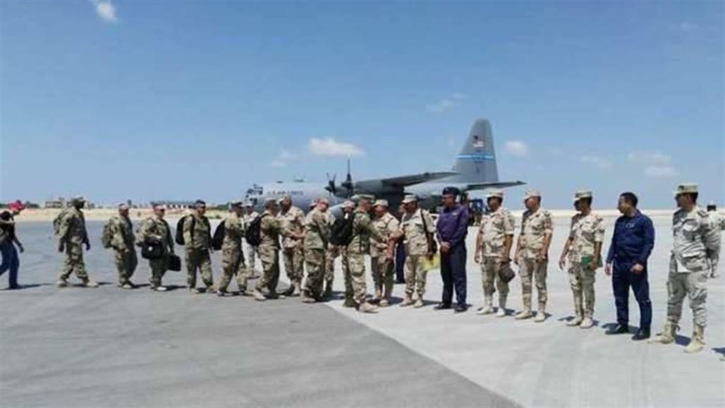 The arrival of American forces to an Egyptian base NB-245869-636712325628401840