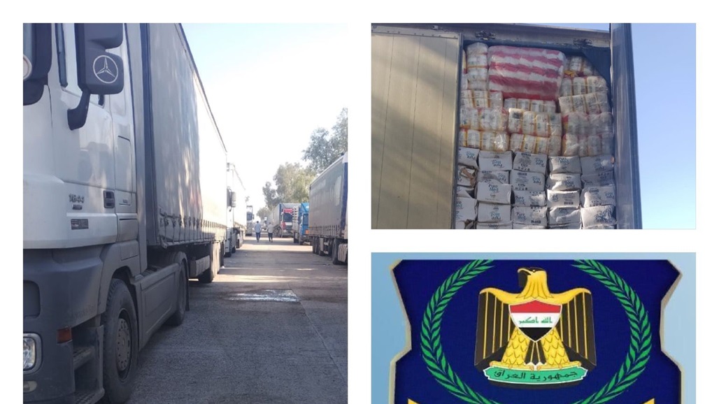 ضبط 19 شاحنة مخالفة للضوابط عند مداخل بغداد
