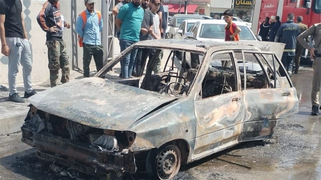 &quot;سايبا&quot; تحترق وسط بغداد والدفاع المدني تتدخل (صور)