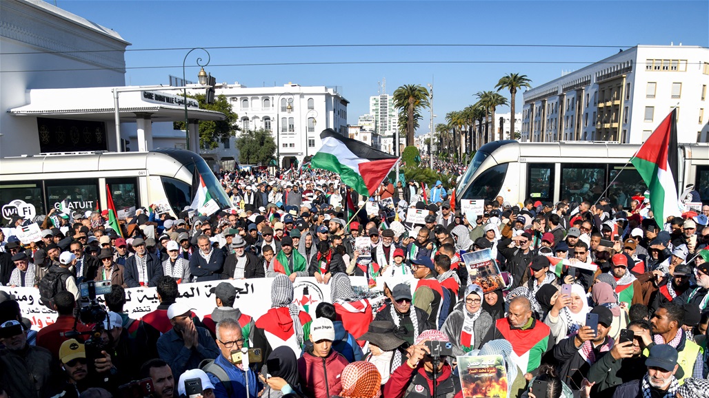 المغرب.. تظاهرات حاشدة للمطالبة بقطع العلاقات مع إسرائيل