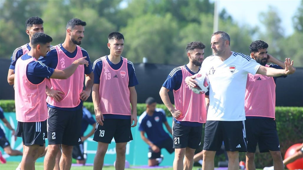 بعد الخسارة من كوريا الجنوبية.. مشاهد من تدريبات &quot;أسود الرافدين&quot; في أبو ظبي