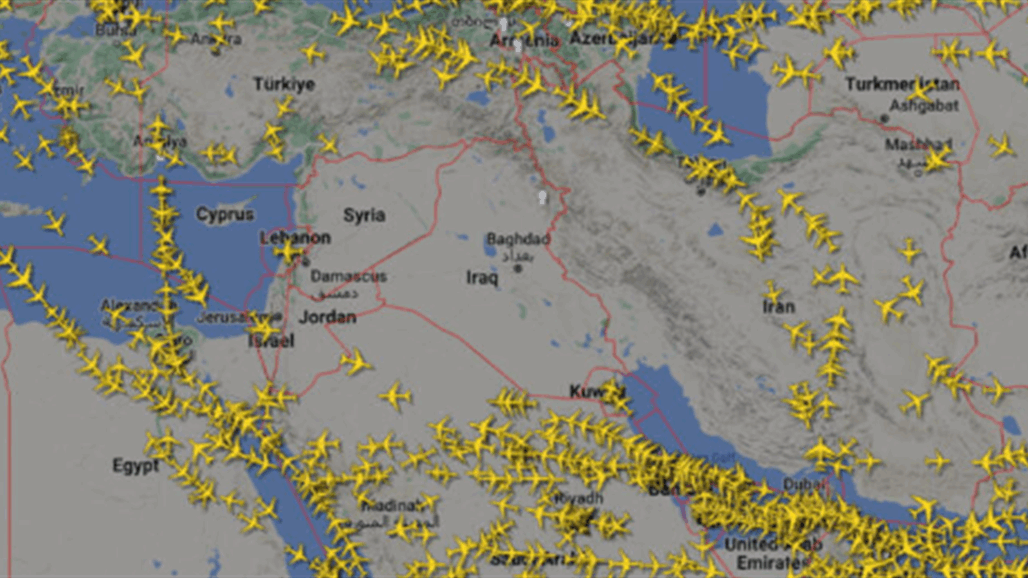 شركة طيران ألمانية تعلّق رحلاتها عبر أجواء العراق وإيران
