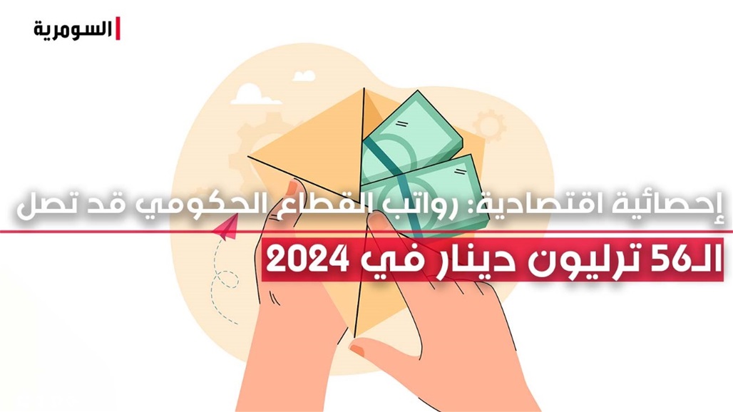 لأول مرة بتاريخ العراق.. ‏رواتب القطاع الحكومي قد تصل الـ56 ترليون دينار في 2024