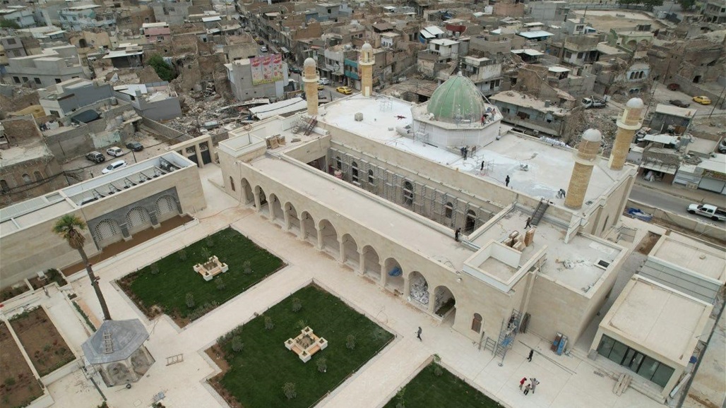 لمسات أخيرة.. جامع النوري يرى النور قريبا (صور)
