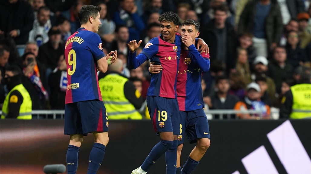 تشكيلة برشلونة لمواجهة ريال مدريد