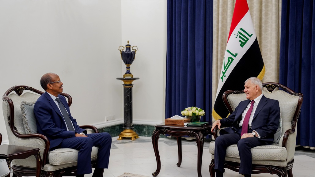 رئيس الجمهورية يستضيف رئيس مفوضية الاتحاد الأفريقي: قمة بغداد فرصة لتعميق التعاون