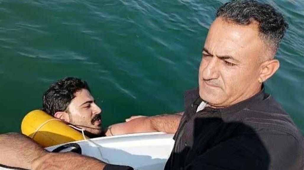 انقاذ سائح بغدادي من الغرق في اربيل