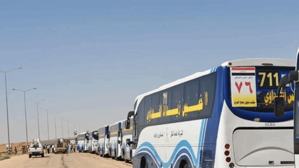 بعثة الحج: توفير حافلات لنقل الحجاج العراقيين من عرعر الى محافظاتهم
