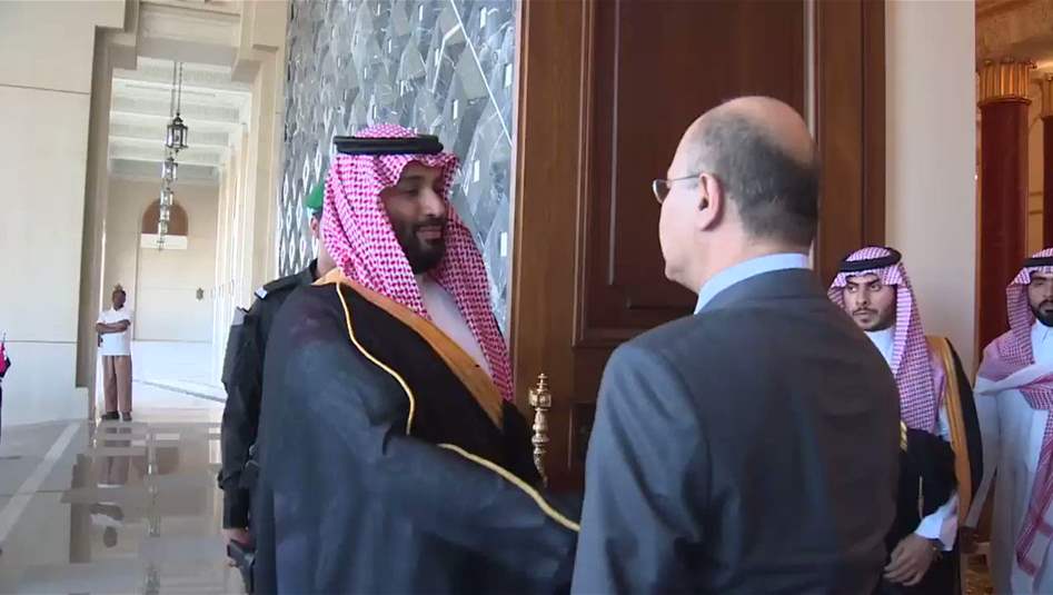 برهم صالح يهاتف محمد بن سلمان 