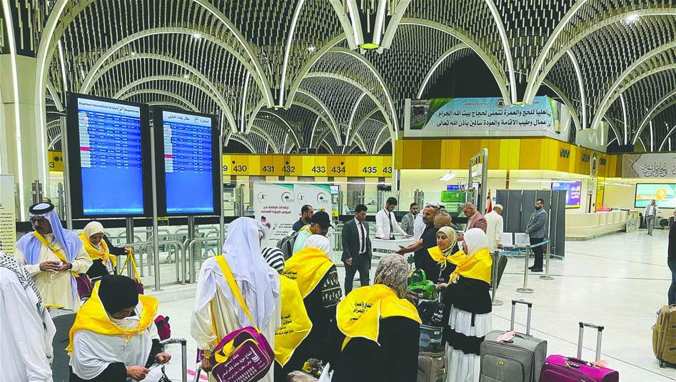 من 6 مطارات.. انطلاق أولى رحلات تفويج الحجاج من العراق إلى السعودية اليوم