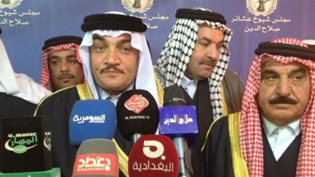 مجلس عشائر صلاح الدين يطالب المرجعية بالتدخل لوقف "الأعمال التخريبية" في تكريت