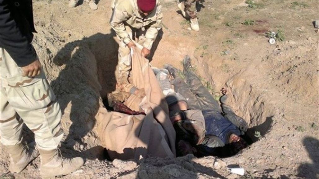 العثور على ثمان جثث لـ"داعش" ثلاثة منها ترتدي احزمة ناسفة شمال صلاح الدين