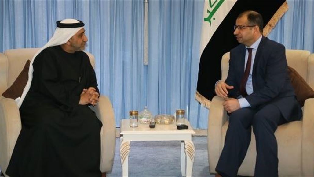 السفير الاماراتي يؤكد لرئيس البرلمان أهمية تفعيل التعاون المشترك بين البلدين