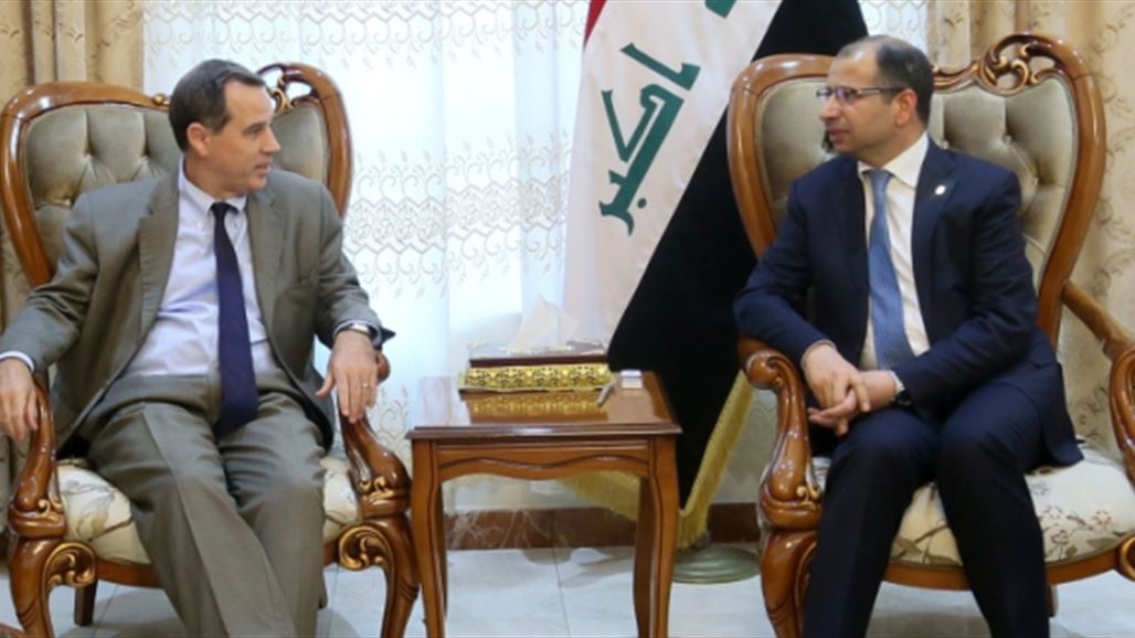 الجبوري يبحث مع السفير الأميركي تطورات الملف السياسي والأمني في بغداد