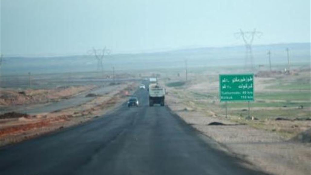 فتح الطريق الرابط بين كركوك وبغداد بعد ساعة على اغلاقه بسبب تظاهرة