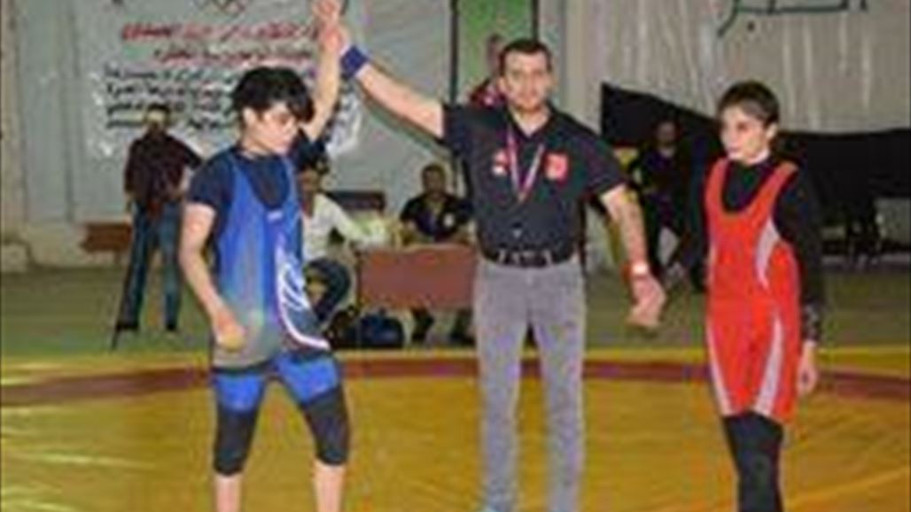 نسوة الثورة يتوجن بلقب بطولة العراق بالمصارعة