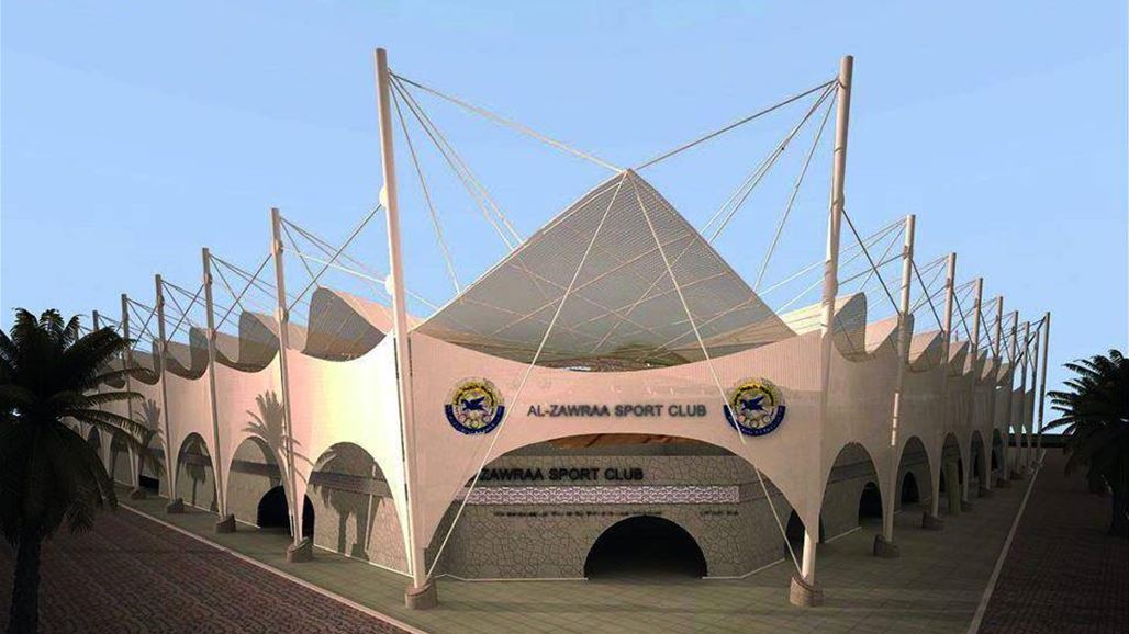 بالصور.. مراحل إنجاز العمل في ملعب نادي الزوراء