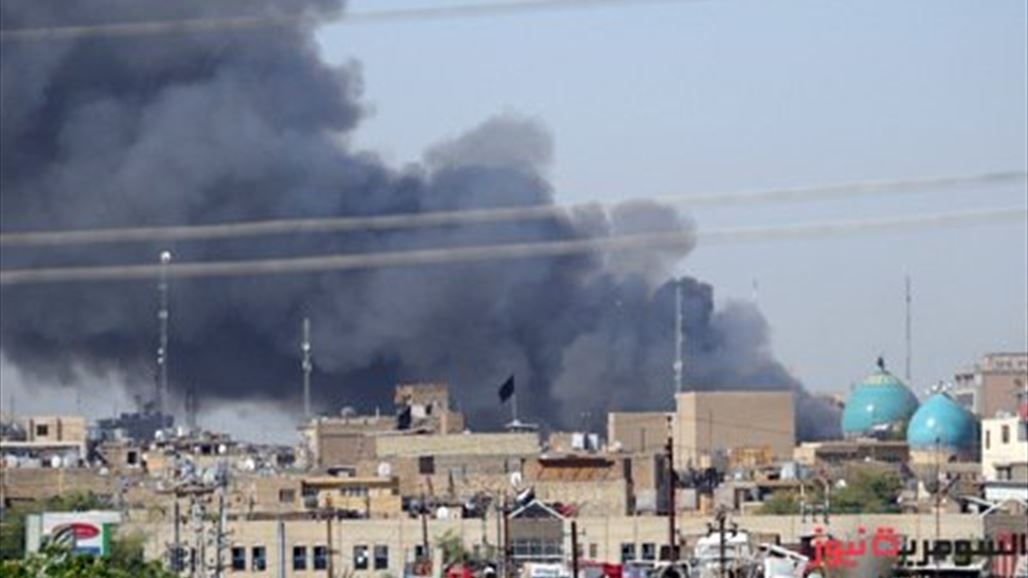 فرق الدفاع المدني تخمد حريقا اندلع بمحل للاجهزة الكهربائية وسط بغداد