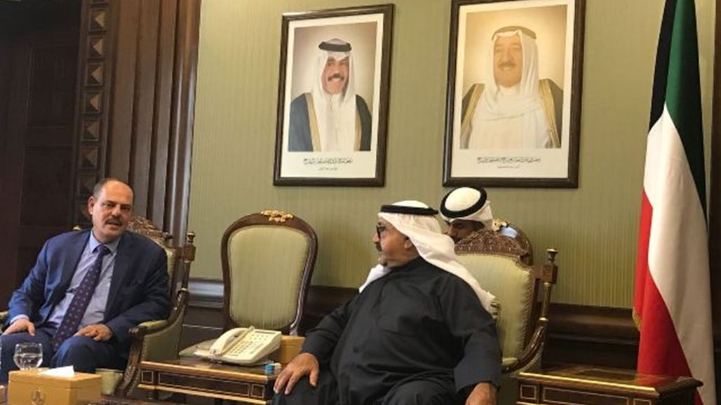 نائب رئيس الوزراء الكويتي يؤكد للامي دعم بلاده لإنجاح مؤتمر إعمار العراق