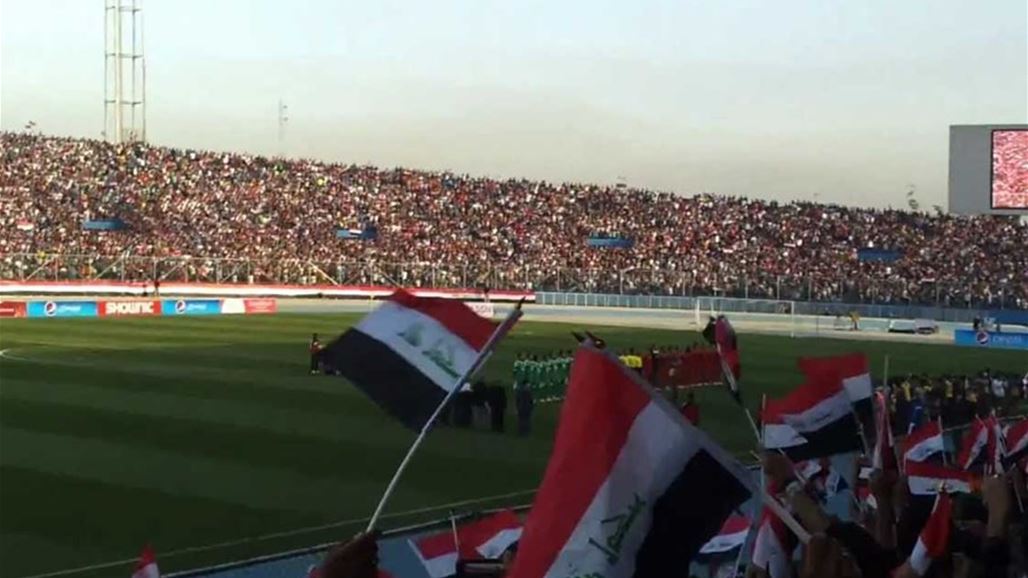 الجماهير تواصل التوافد لملعب الشعب لحضور مباراة نجوم العراق وتركيا